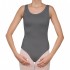 Κορμάκι μπαλέτου γυναικείο με τιράντα γκρι