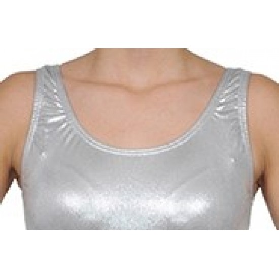 Κορμάκι Χορού με Τιράντα Γυναικείο Ασημί Κορμάκι Χορού με Τιράντα Γυναικείο Ασημί