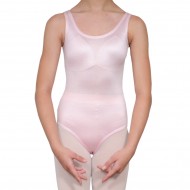 Κορμάκι μπαλέτου παιδικό με τιράντα ροζ ανοιχτό