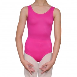 Κορμάκι μπαλέτου γυναικείο με τιράντα φούξια Κορμάκι μπαλέτου γυναικείο με τιράντα φούξια