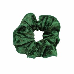 Βελούδινο λαστιχάκι μαλλιών σμαραγδί
