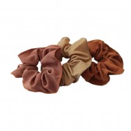 Σετ Λαστιχάκια μαλλιών σε αποχρώσεις του nude 3 τεμ