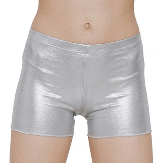 Σορτς Χορού Γυναικείο Ασημί